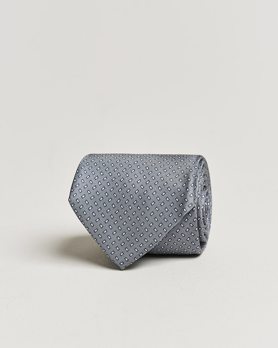 Herr | Slipsar | Stenströms | Silk Tie Grey