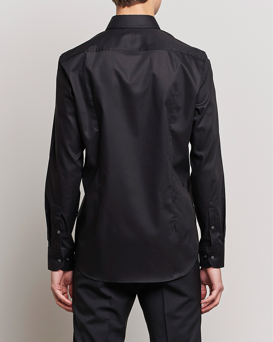 Herr | Skjortor | BOSS BLACK | Hank Slim Fit Shirt Black