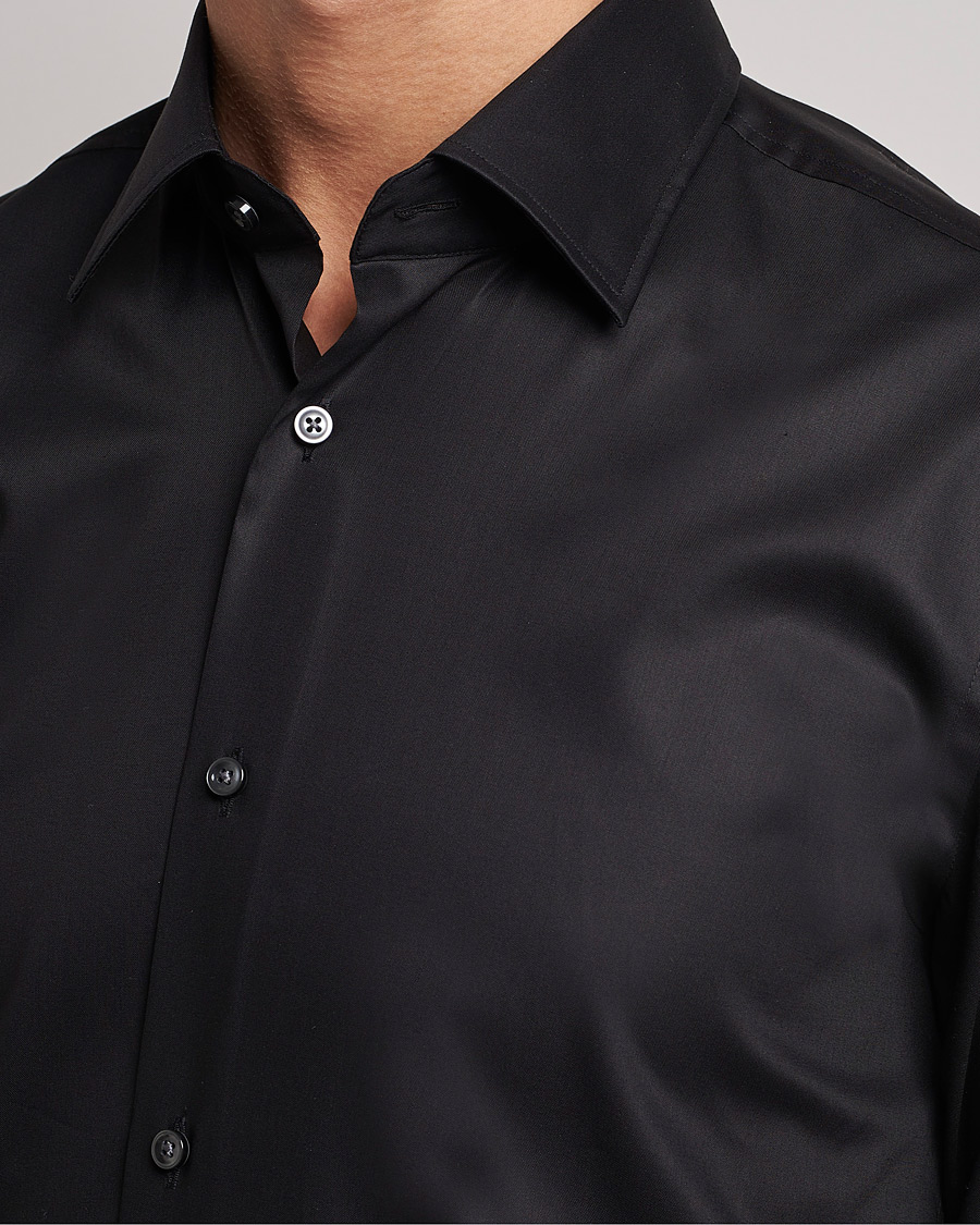 Herr | Skjortor | BOSS BLACK | Hank Slim Fit Shirt Black