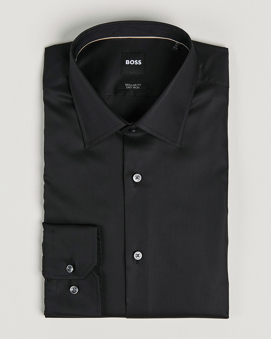 Herr | Skjortor | BOSS BLACK | Joe Regular Fit Shirt Black