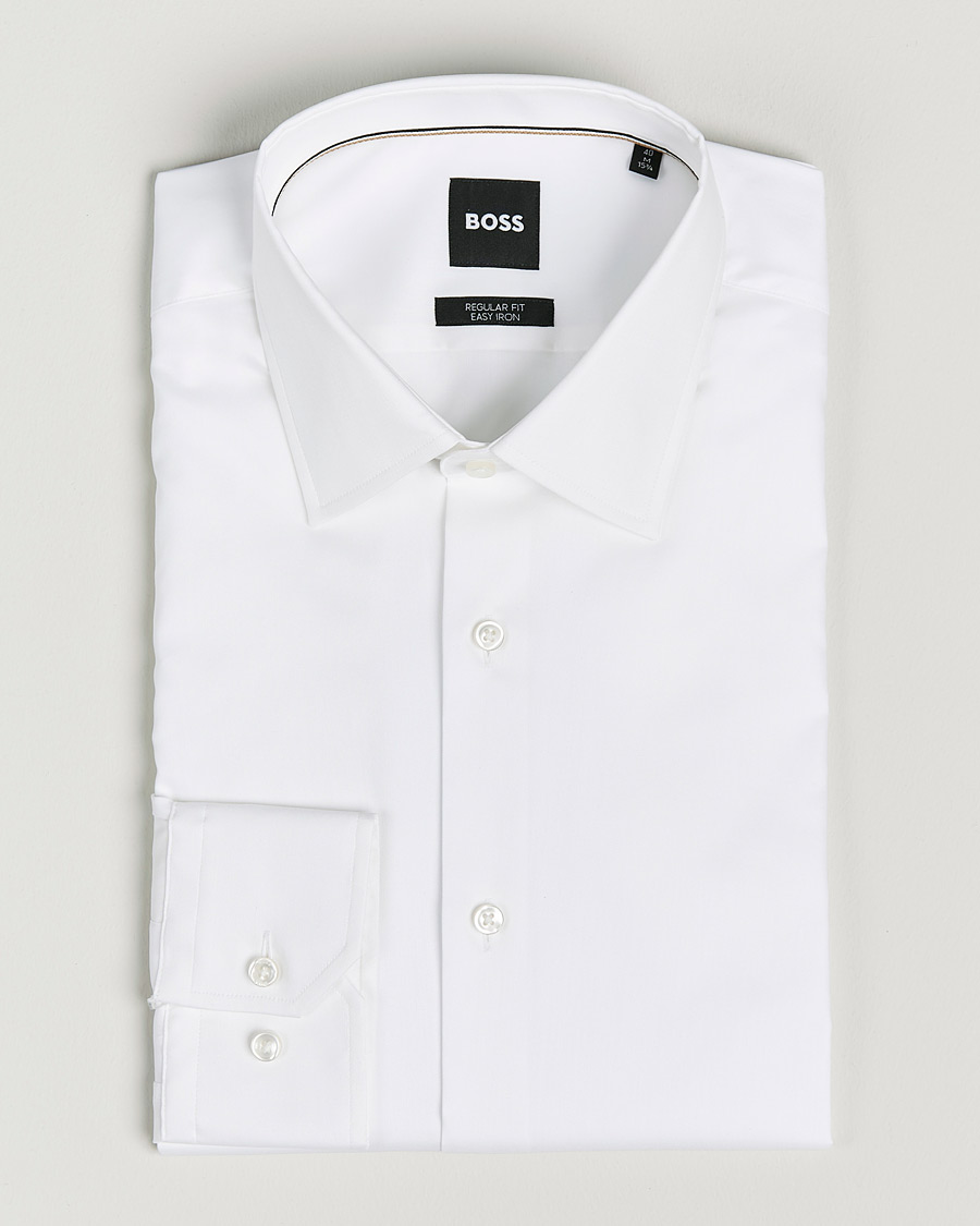 Herr | Skjortor | BOSS BLACK | Joe Regular Fit Shirt White