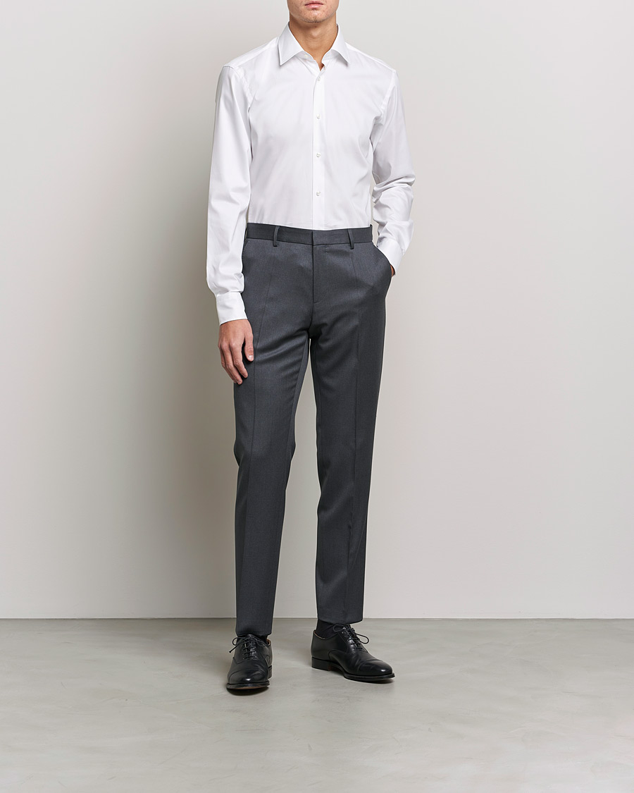 Herr | Business & Beyond | BOSS BLACK | Joe Regular Fit Shirt White