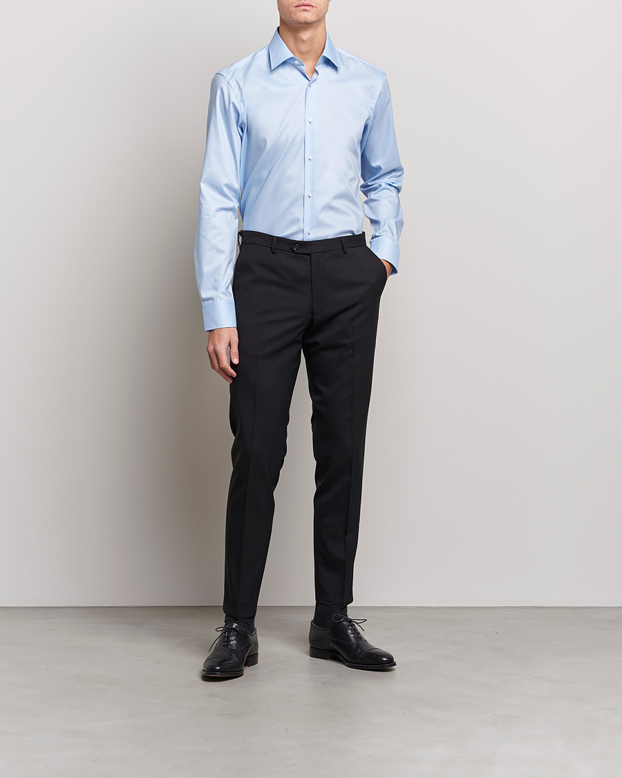 Herre | Businesskjorter | BOSS BLACK | Joe Regular Fit Shirt Light Blue