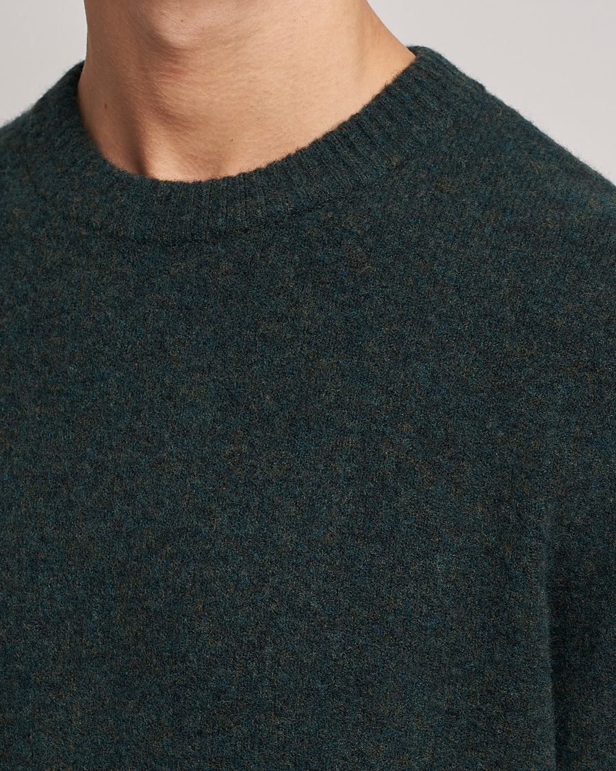 Herr | Tröjor | Samsøe Samsøe | Samsøe & Samsøe Butler Yak Crew Neck Rain Forest