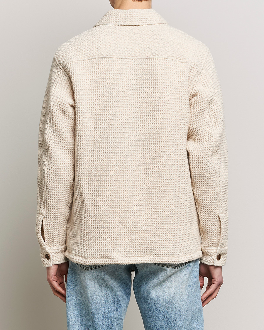Herr | Skjortor | Samsøe Samsøe | Samsøe & Samsøe Castor Recycled Wool Overshirt Natural