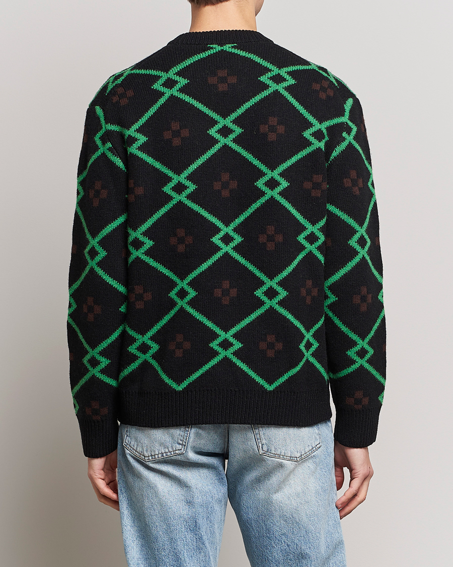 Herr | Tröjor | Samsøe Samsøe | Samsøe & Samsøe Seren Wool Crew Neck Medium Green