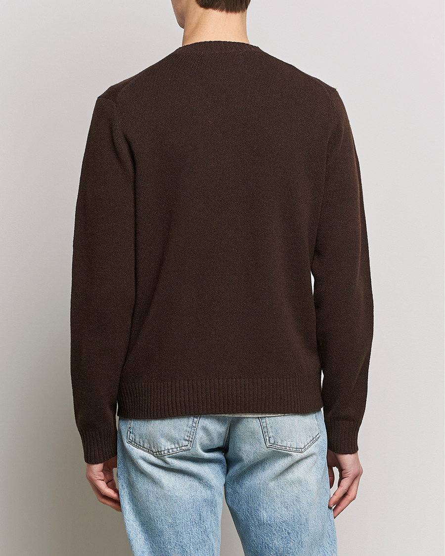 Herr | Tröjor | Samsøe Samsøe | Samsøe & Samsøe Sylli Wool Crew Neck Mole