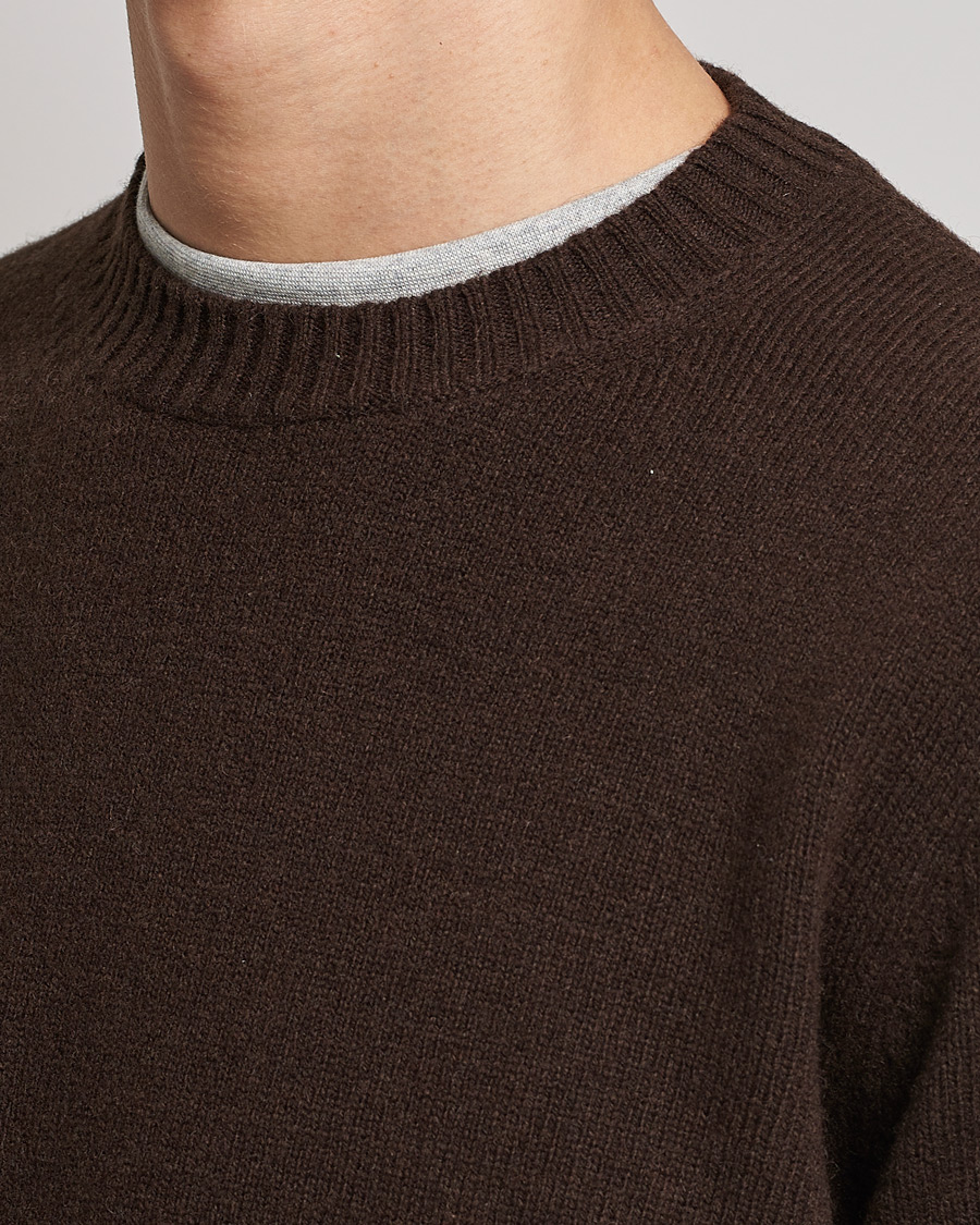 Herr | Tröjor | Samsøe Samsøe | Samsøe & Samsøe Sylli Wool Crew Neck Mole