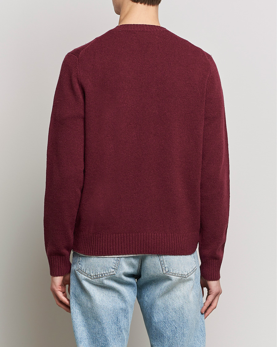 Herr | Tröjor | Samsøe Samsøe | Samsøe & Samsøe Sylli Wool Crew Neck Windsor Wine