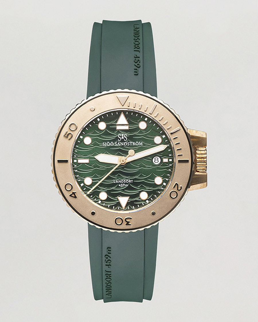 Herr | Fine watches | Sjöö Sandström | Landsort 459m Limited Edition Bronze