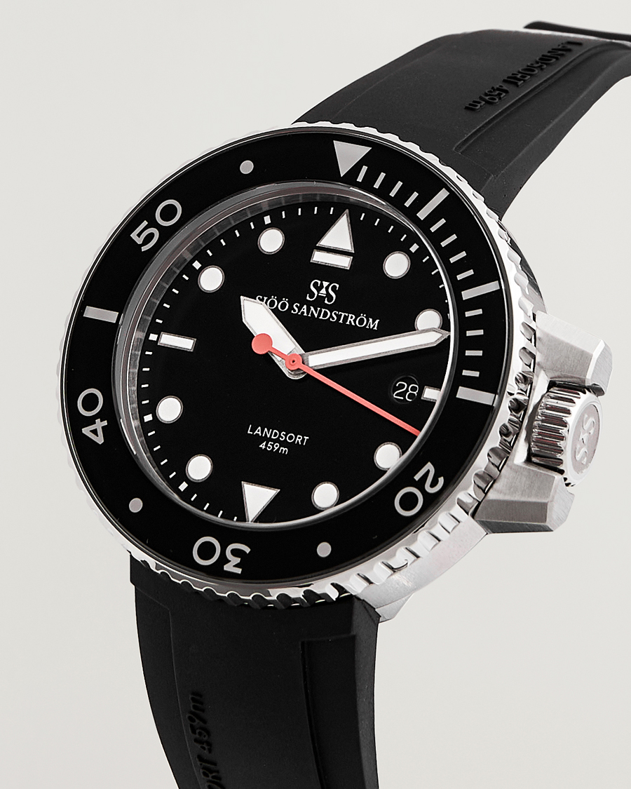 Herr | Sjöö Sandström Landsort 459m Black | Sjöö Sandström | Landsort 459m Black