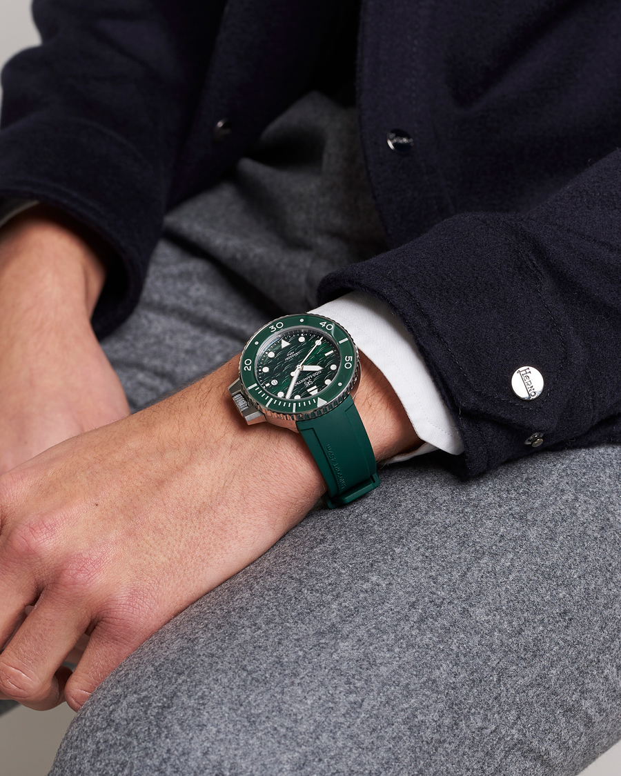 Herr | Fine watches | Sjöö Sandström | Landsort 459m Green