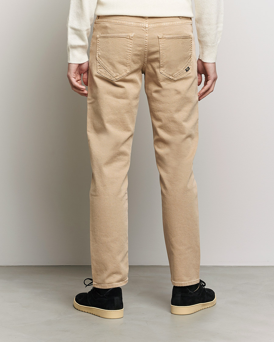 Herr | Byxor | Incotex | Bull Denim 5-Pocket Pants Beige