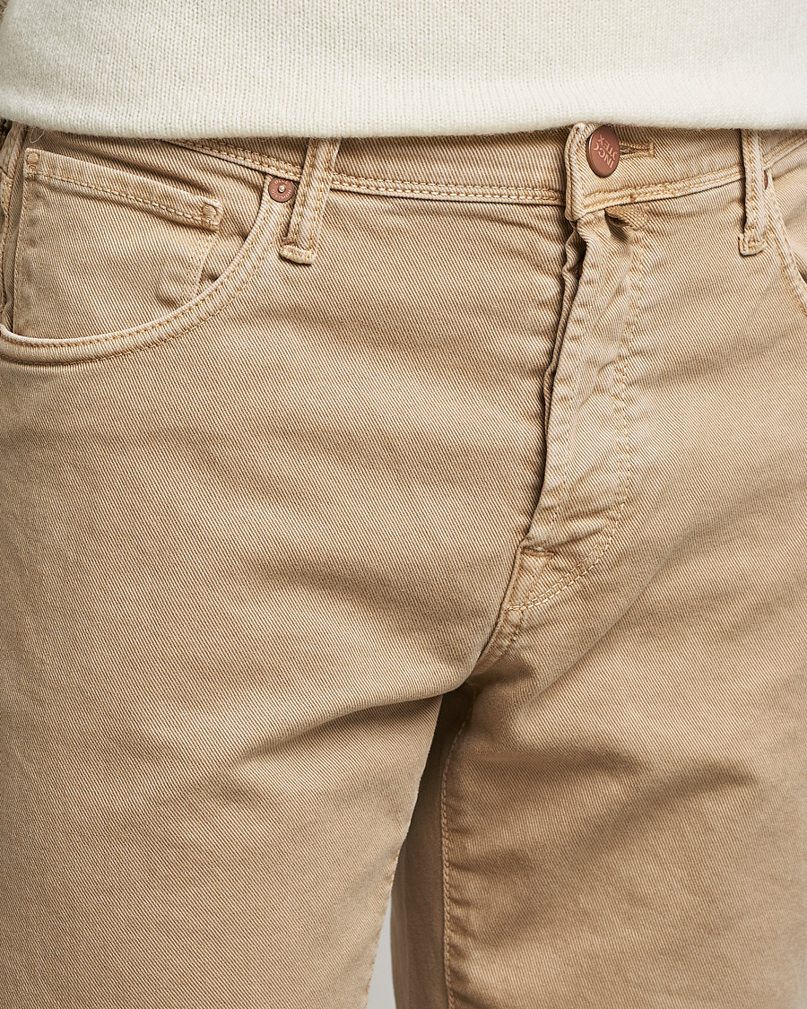Herr | Byxor | Incotex | Bull Denim 5-Pocket Pants Beige