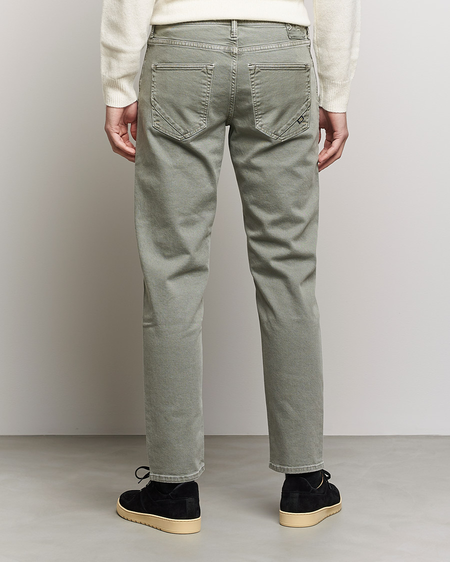 Herr | Byxor | Incotex | Bull Denim 5-Pocket Pants Green