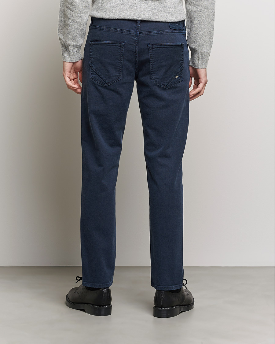 Herr | Byxor | Incotex | Bull Denim 5-Pocket Pants Navy
