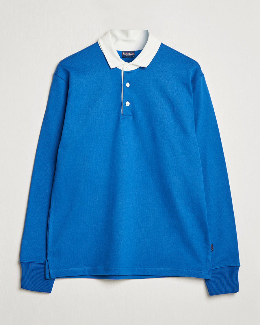 Herr | Tröjor | Rowing Blazers | Ametora Dad Rugby Durham Blue