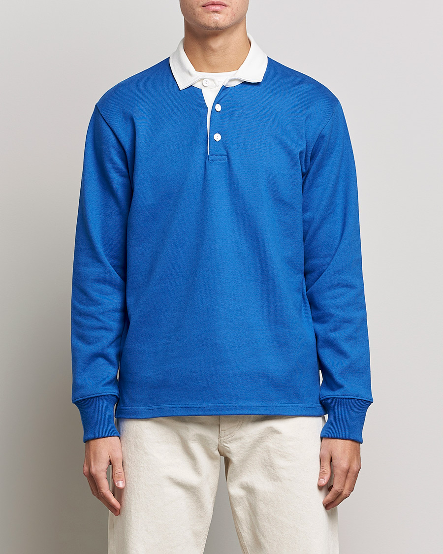 Herr | Tröjor | Rowing Blazers | Ametora Dad Rugby Durham Blue