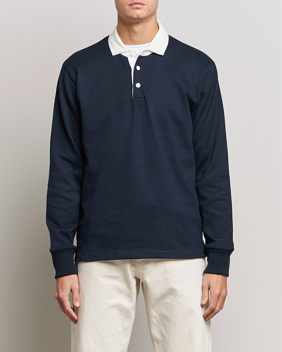 Herr | Exklusivt Care of Carl | Rowing Blazers | Ametora Dad Rugby  Navy