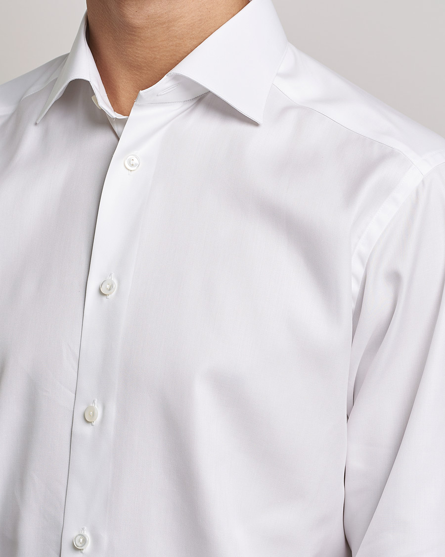 Herr | Skjortor | Eton | Giza 45 Cotton Shirt White