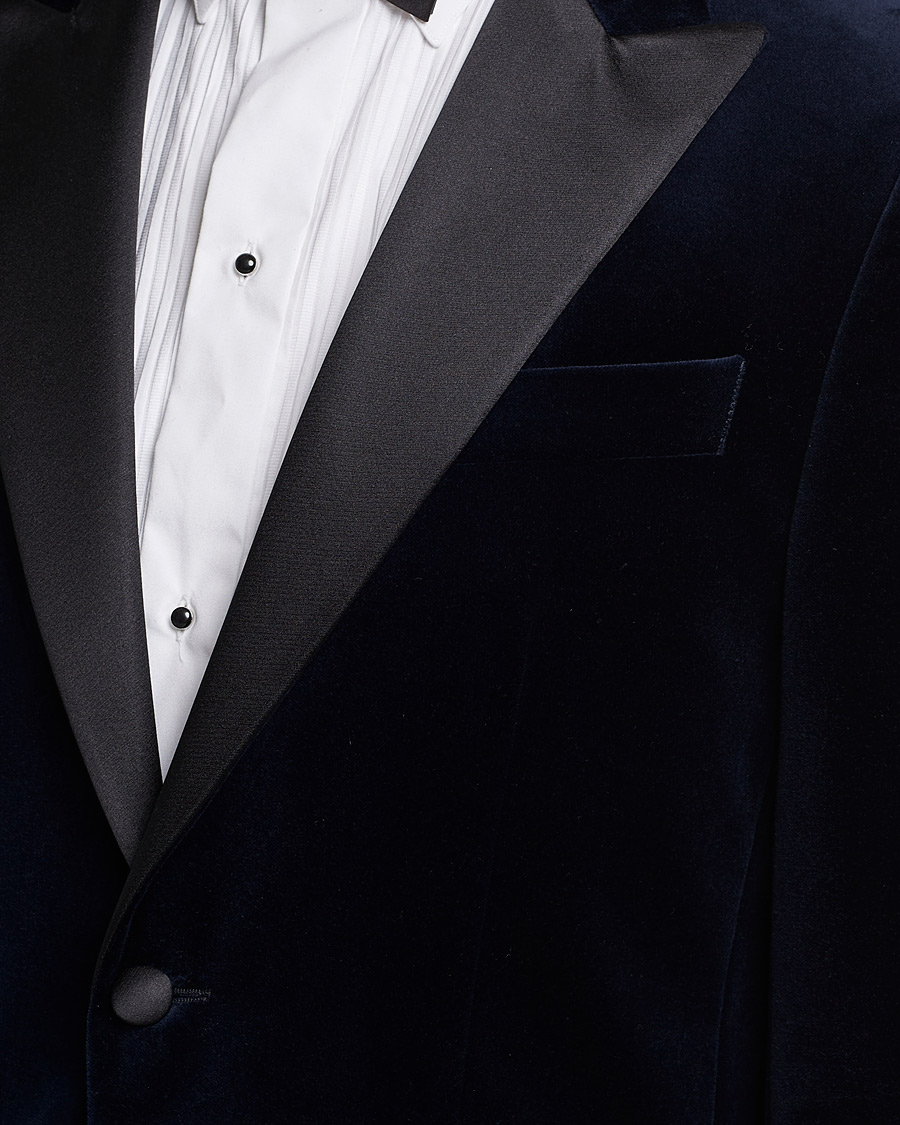 Herr | Kavajer | BOSS BLACK | Hutson Velvet Tuxedo Blazer Dark Blue