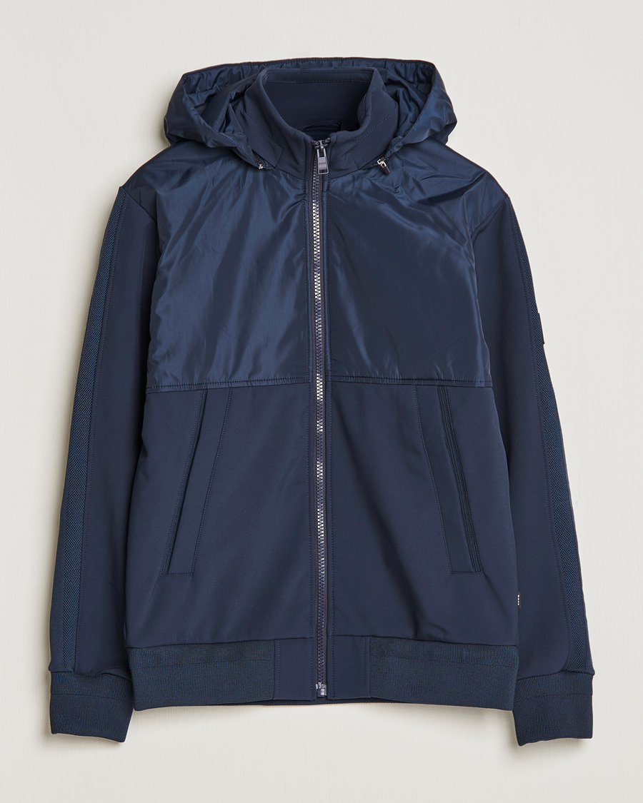 Herr | Jackor | BOSS BLACK | Seeger Hybrid Jacket Dark Blue