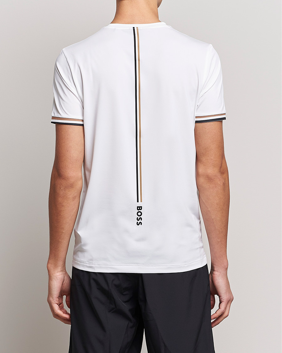 Herr | T-Shirts | BOSS GREEN | Performance MB Crew Neck T-Shirt White