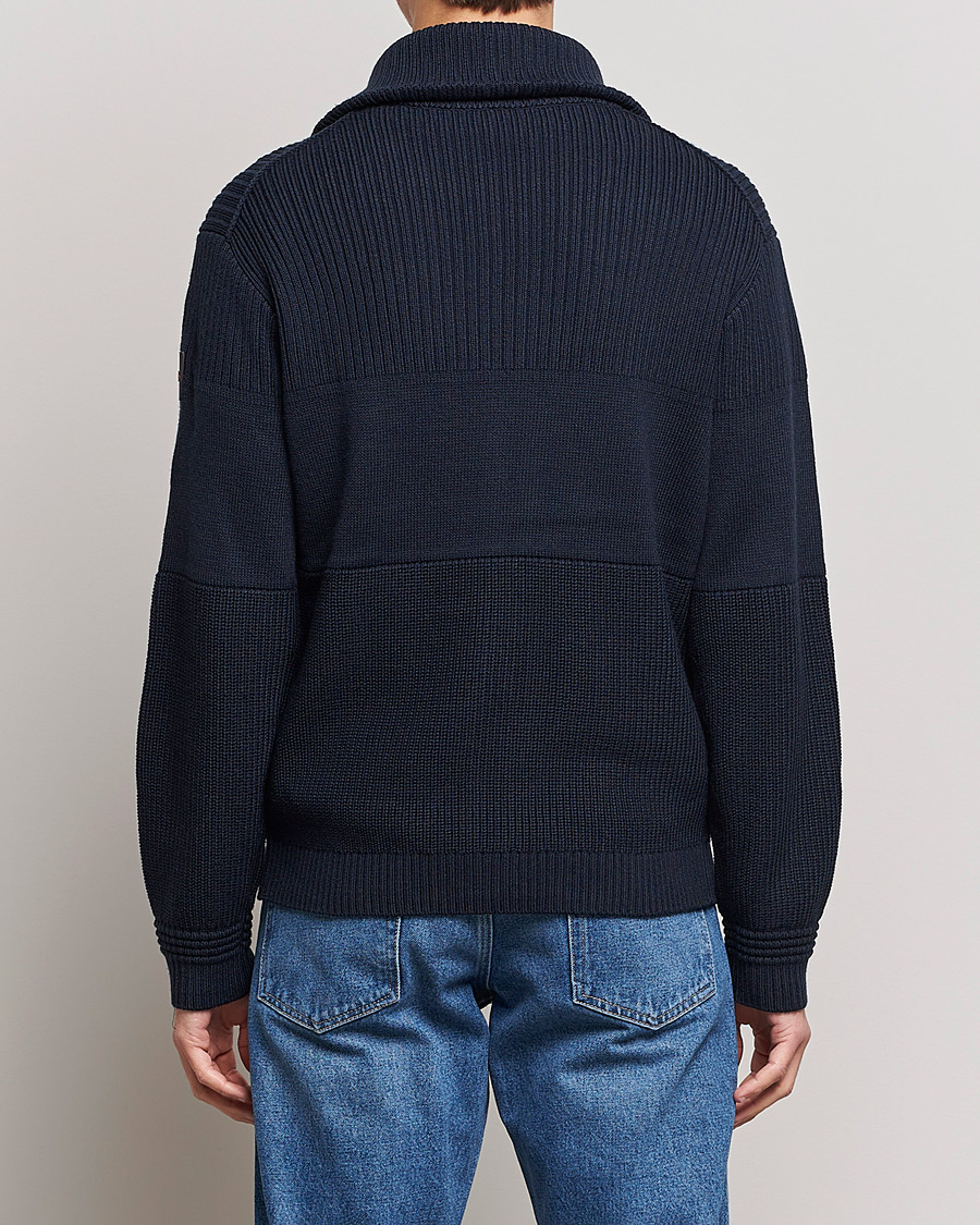 Herr | Tröjor | BOSS ORANGE | Kamondo Full Zip Sweater Dark Blue