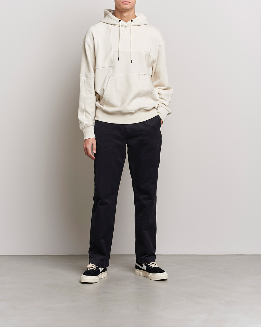 Herr | Tröjor | BOSS ORANGE | W Patch Hoodie Open White
