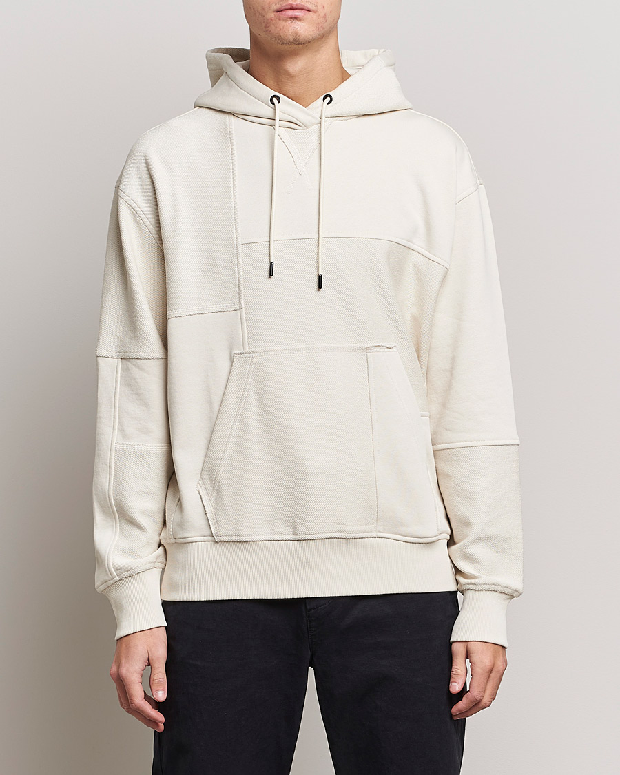 Herr | Tröjor | BOSS ORANGE | W Patch Hoodie Open White