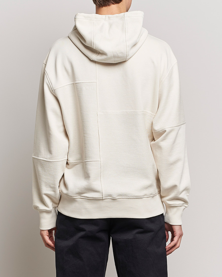 Herr | Tröjor | BOSS ORANGE | W Patch Hoodie Open White