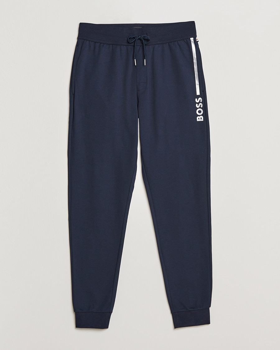 Herr | Byxor | BOSS BLACK | Tracksuit Sweatpants Dark Blue