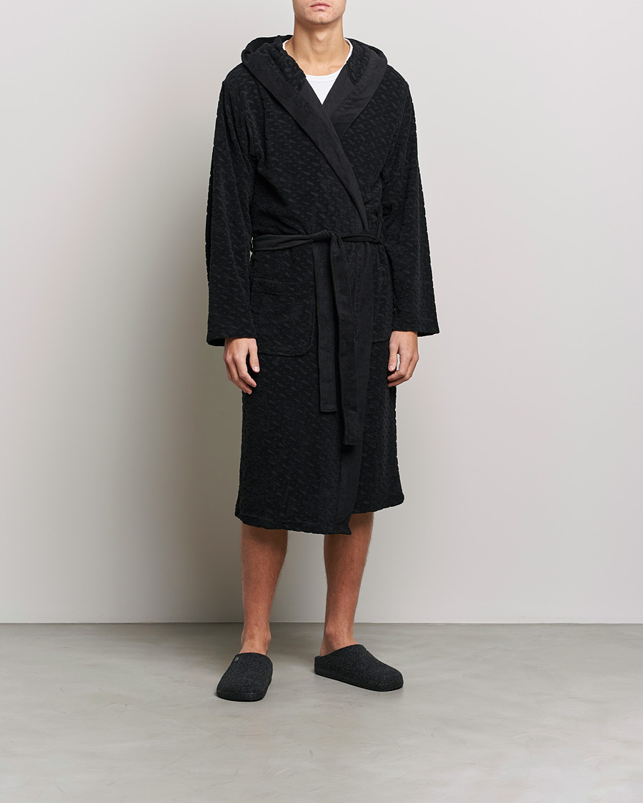 Herr | Pyjamas & Morgonrockar | BOSS BLACK | Robe Black