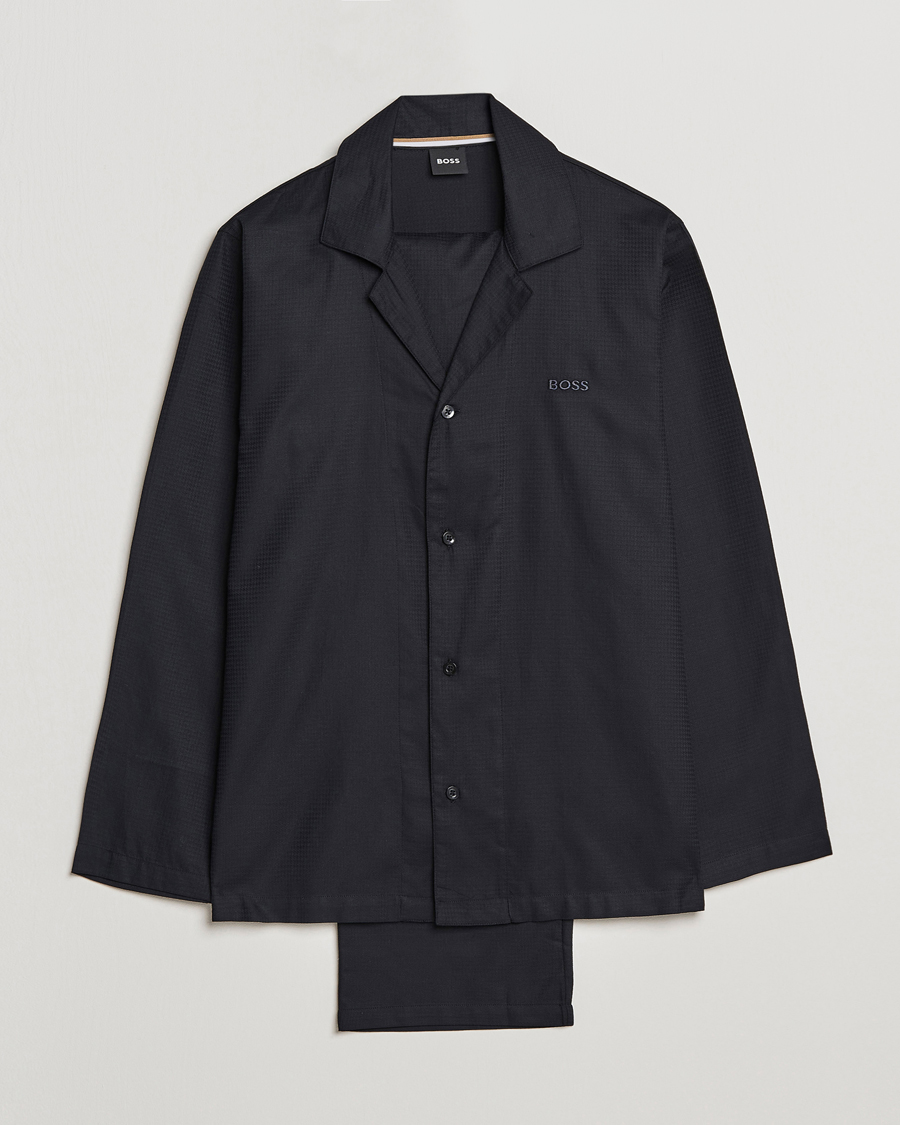 Herr | Pyjamas & Morgonrockar | BOSS BLACK | Premium Pyjama Set Black