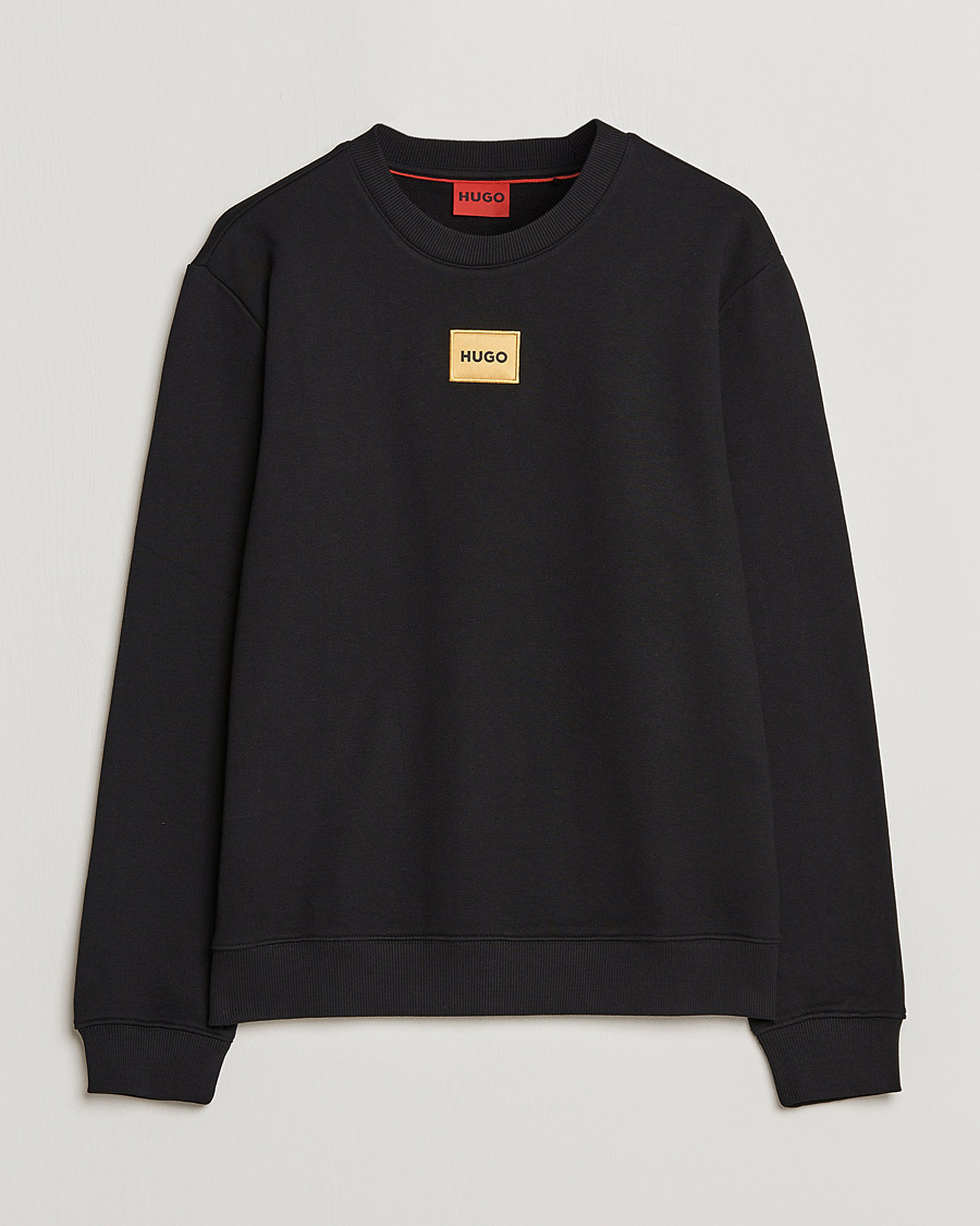 Herr | Tröjor | HUGO | Diragol Crew Neck Sweatshirt Black