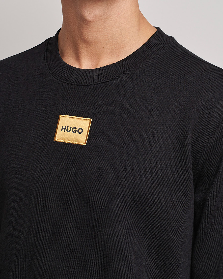 Herr | Tröjor | HUGO | Diragol Crew Neck Sweatshirt Black