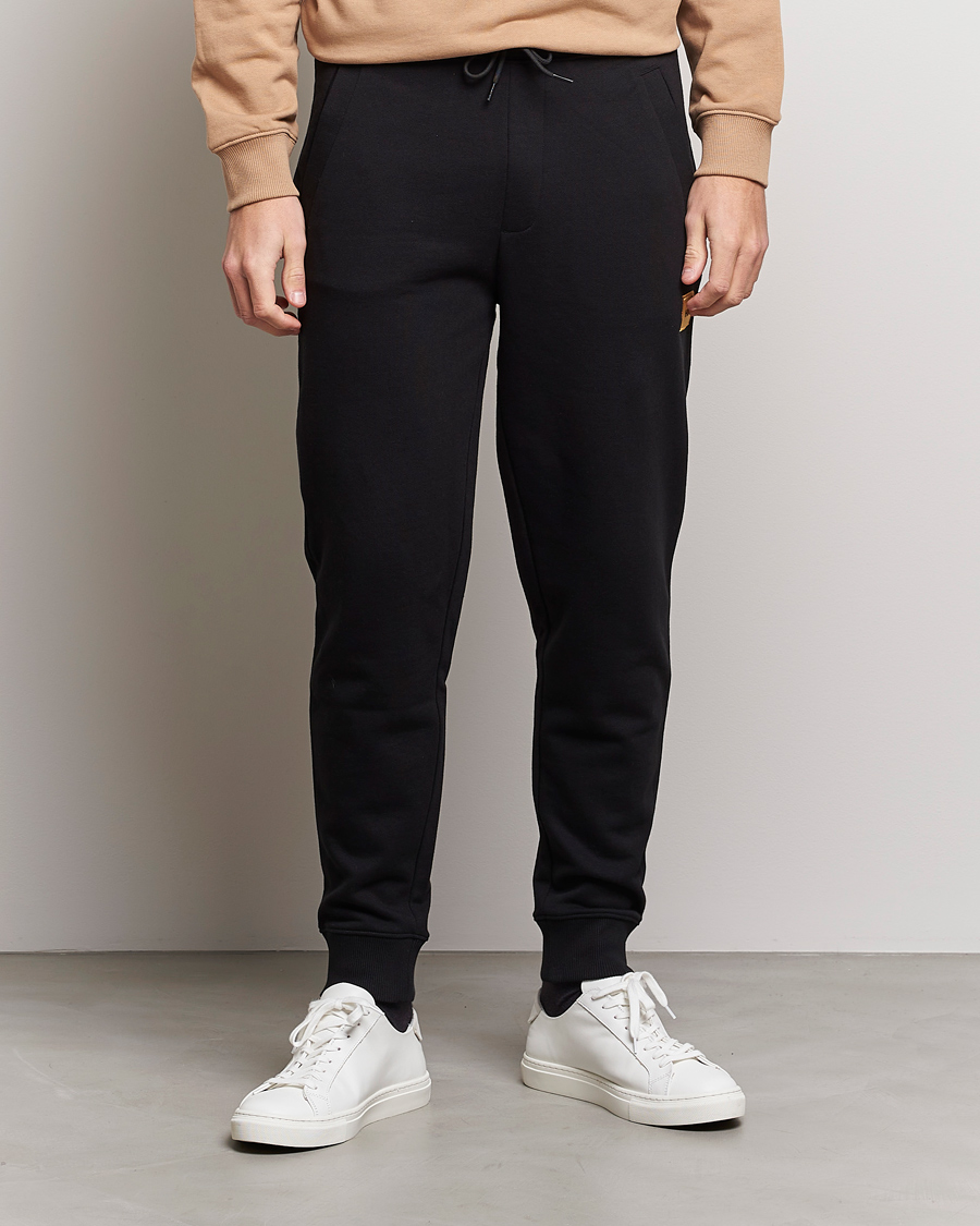 Herr | HUGO | HUGO | Doak Logo Sweatpants Black