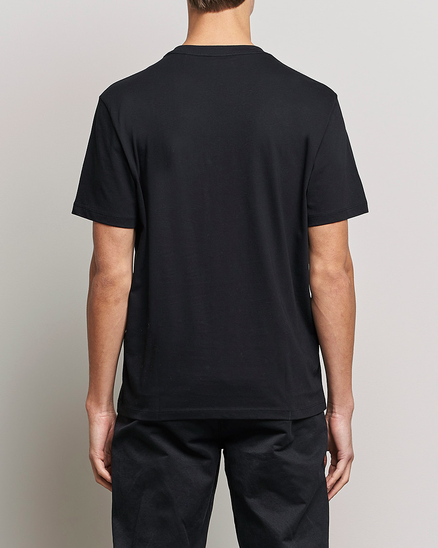 Herr | T-Shirts | HUGO | Deetah Logo Crew Neck T-Shirt Black