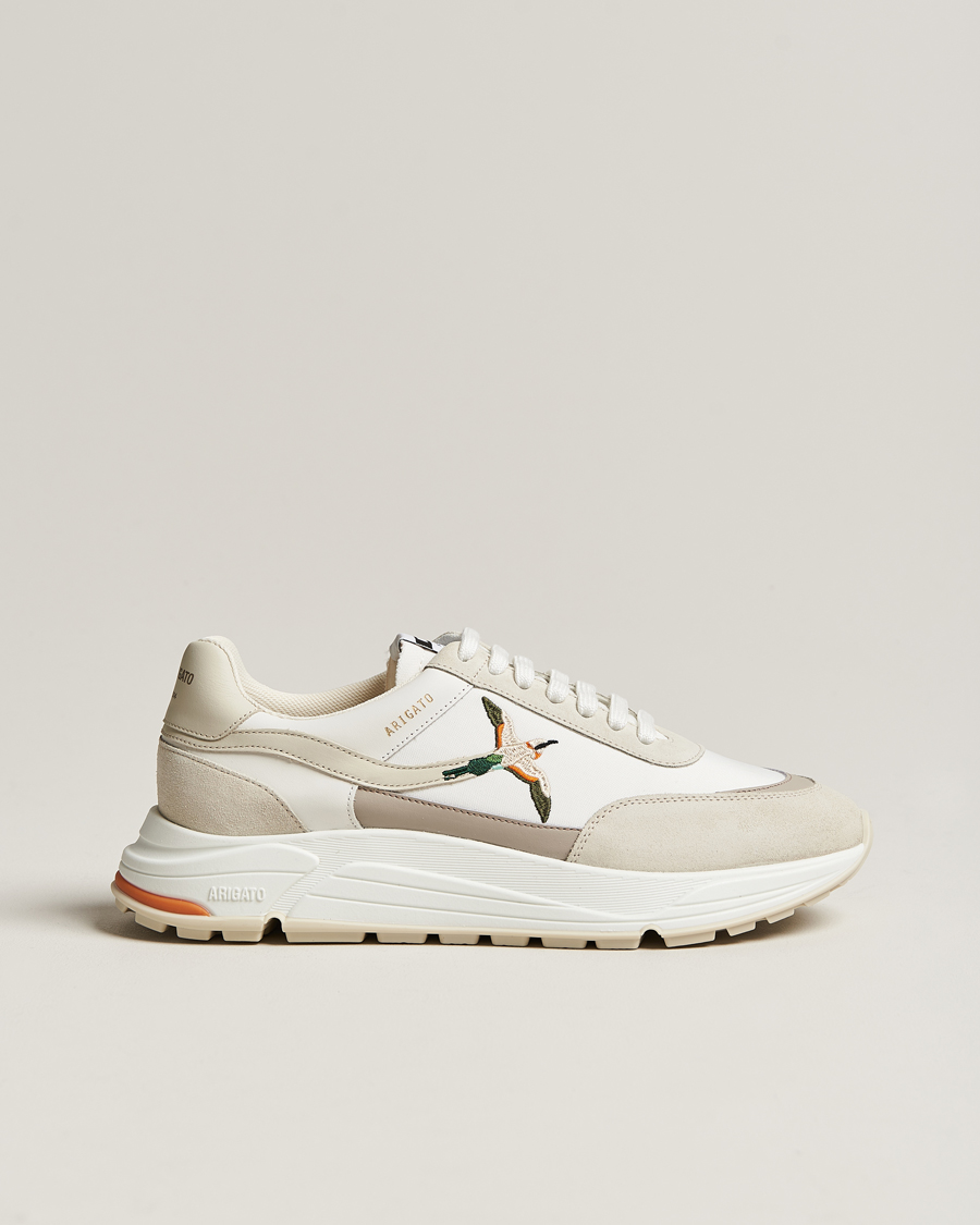 Herr | Axel Arigato Rush Bee Bird Runner White/Cremino | Axel Arigato | Rush Bee Bird Runner White/Cremino