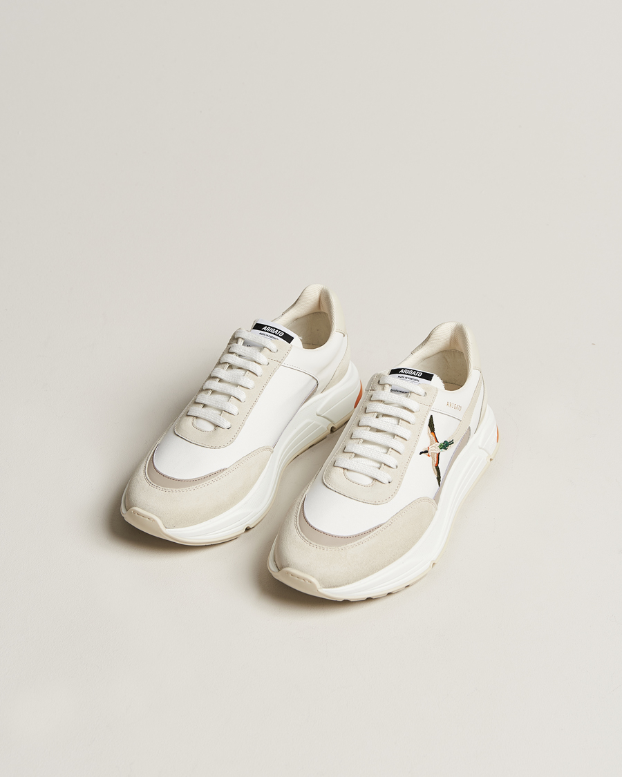 Herr | Axel Arigato Rush Bee Bird Runner White/Cremino | Axel Arigato | Rush Bee Bird Runner White/Cremino