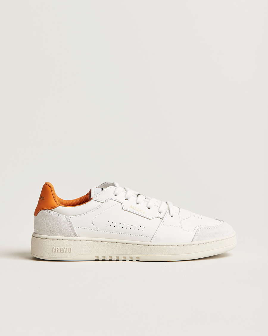 Herr | Axel Arigato Dice Lo Sneaker White/Orange | Axel Arigato | Dice Lo Sneaker White/Orange
