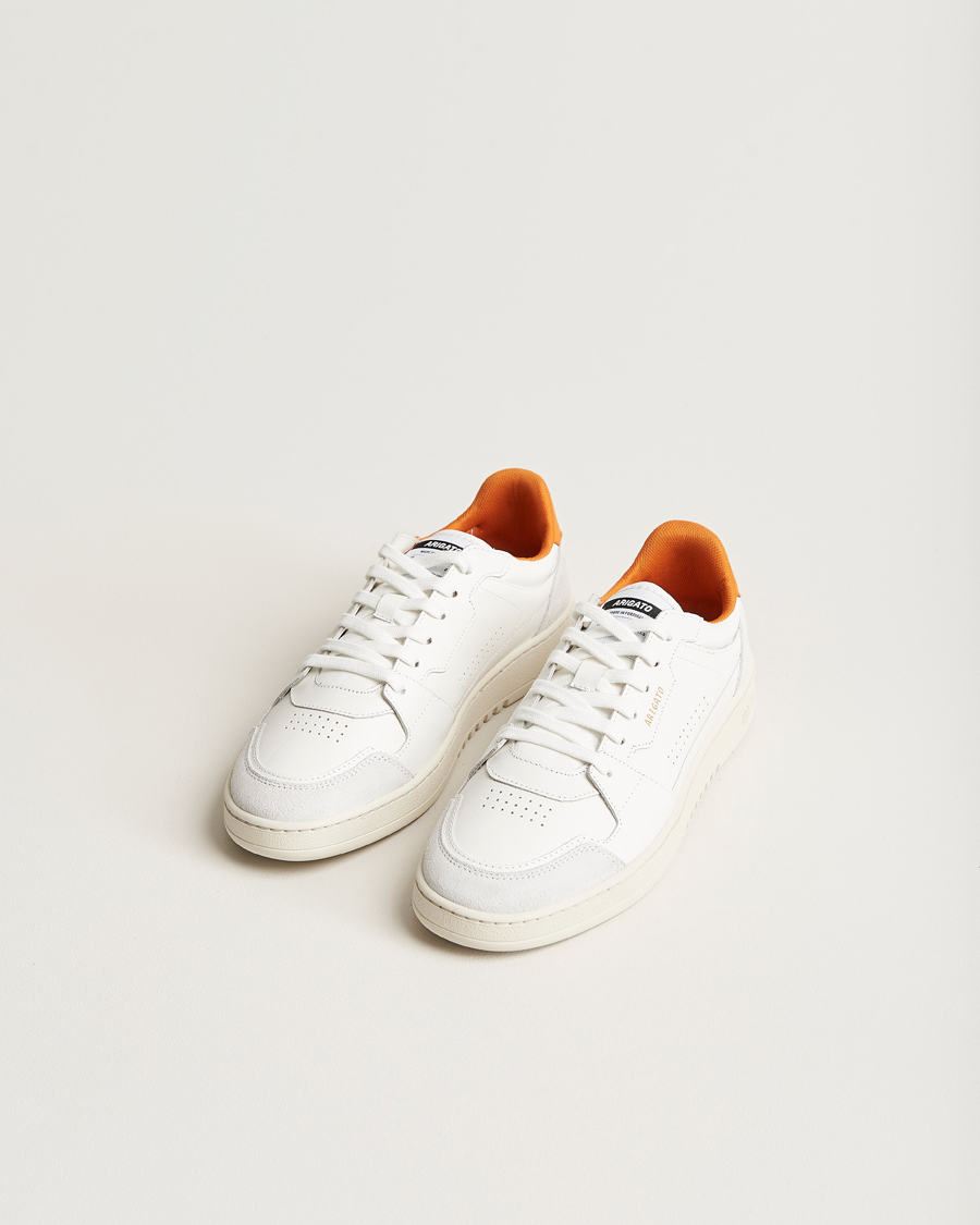 Herr | Contemporary Creators | Axel Arigato | Dice Lo Sneaker White/Orange