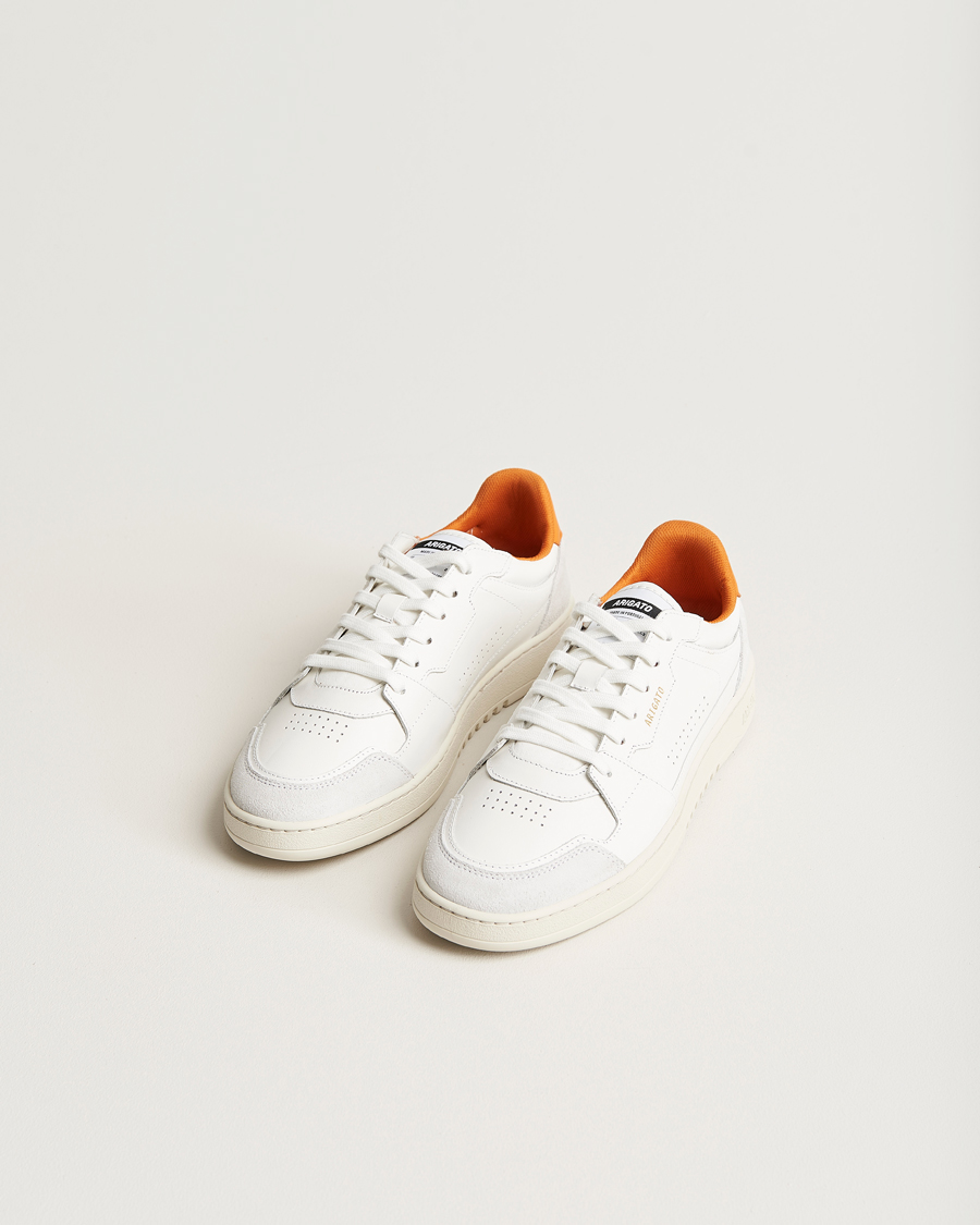 Herr | Axel Arigato Dice Lo Sneaker White/Orange | Axel Arigato | Dice Lo Sneaker White/Orange