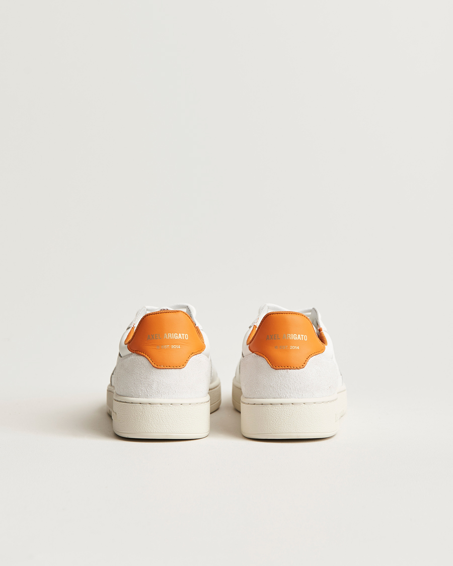Herr | Axel Arigato Dice Lo Sneaker White/Orange | Axel Arigato | Dice Lo Sneaker White/Orange