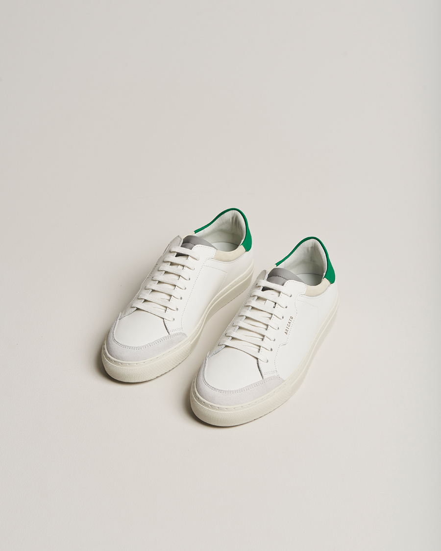 Herr | Axel Arigato Clean 180 Sneaker White/Green | Axel Arigato | Clean 180 Sneaker White/Green