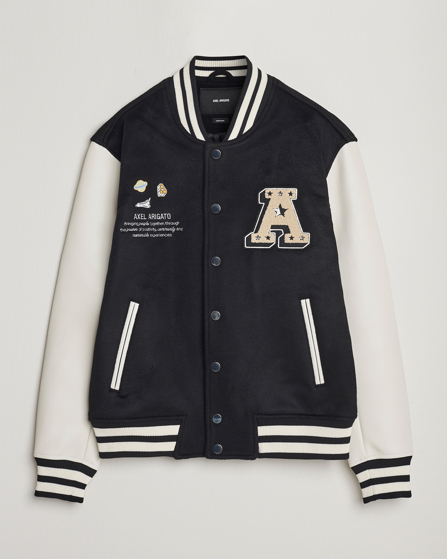 Herr | Jackor | Axel Arigato | Arigato Space Academy Varsity Jacket Black