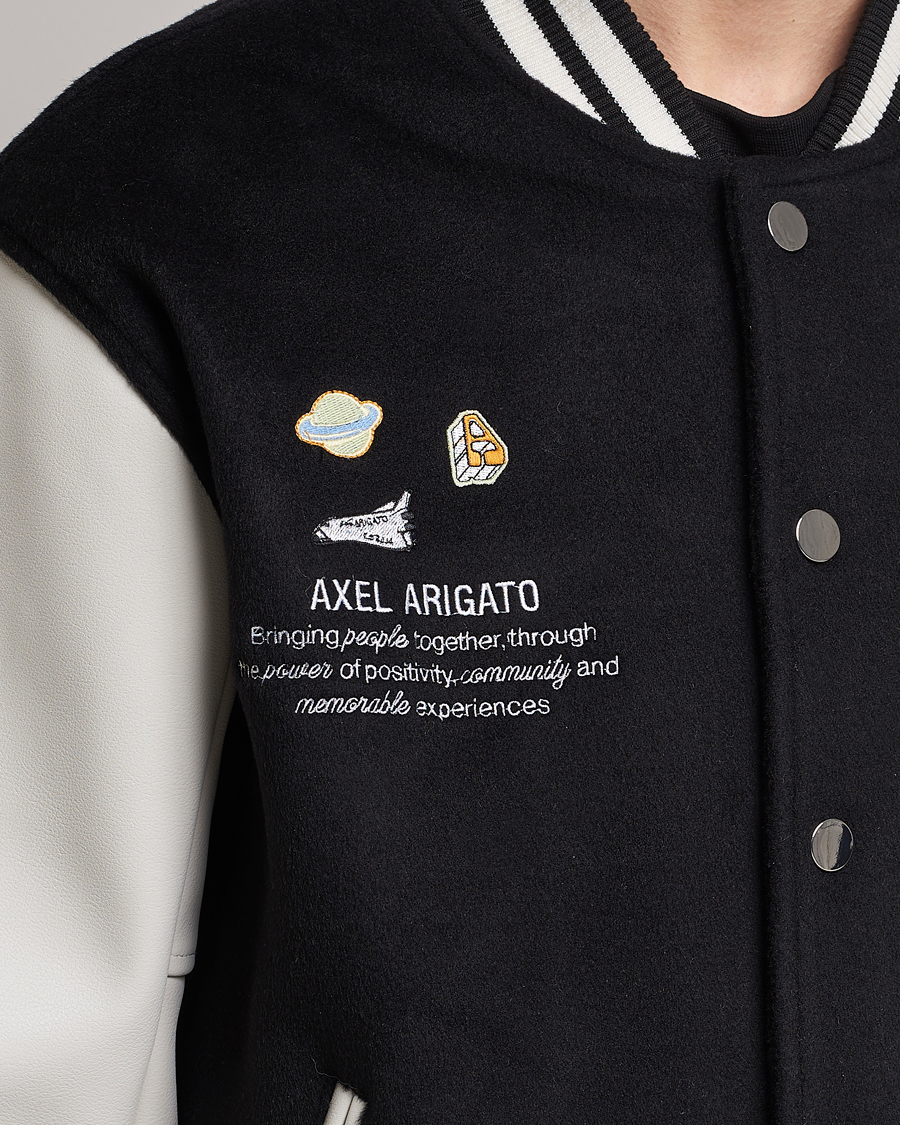 Herr | Jackor | Axel Arigato | Arigato Space Academy Varsity Jacket Black