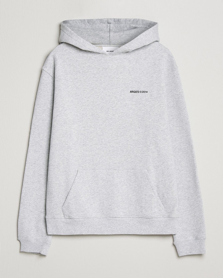 Herr | Tröjor | Axel Arigato | Monogram Hoodie Grey Melange