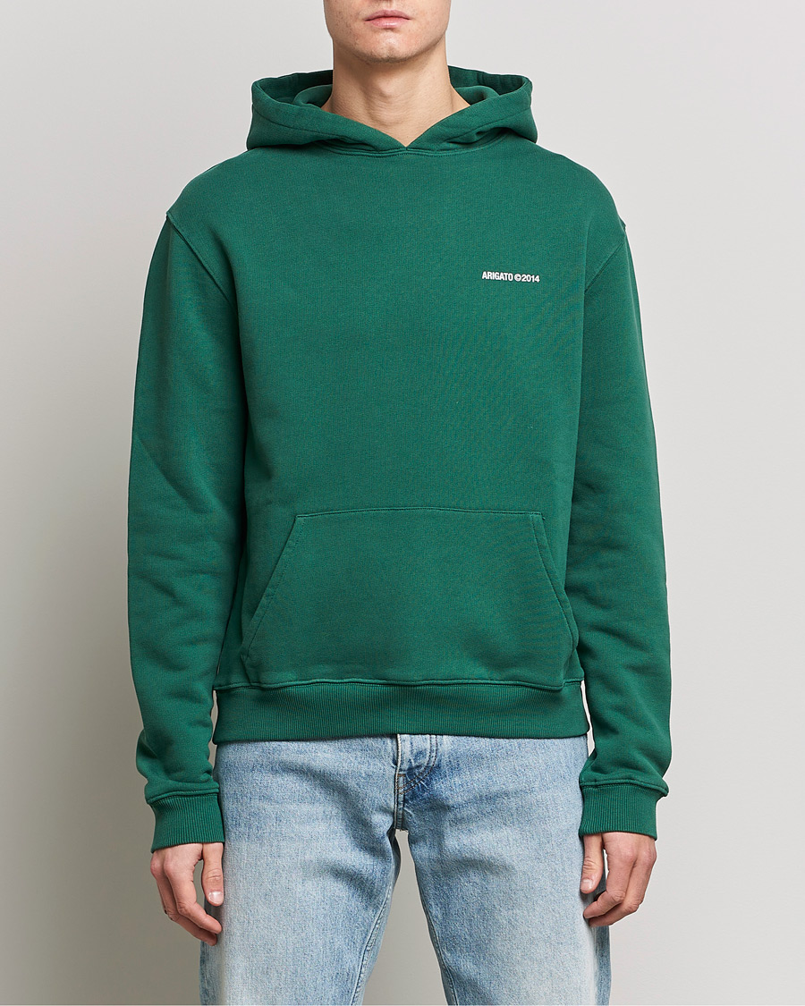 Herr | Huvtröjor | Axel Arigato | Monogram Hoodie College Green