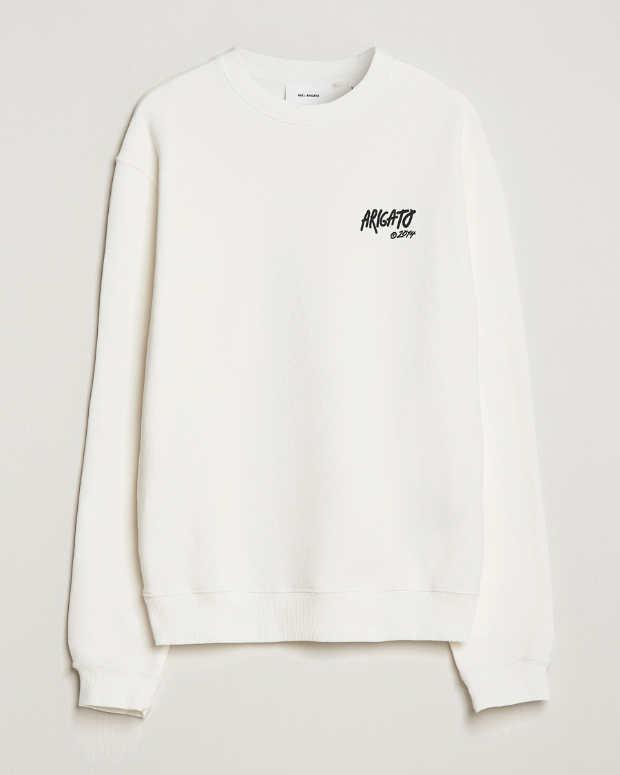 Herr | Tröjor | Axel Arigato | Arigato Graffiti Sweatshirt Ecru